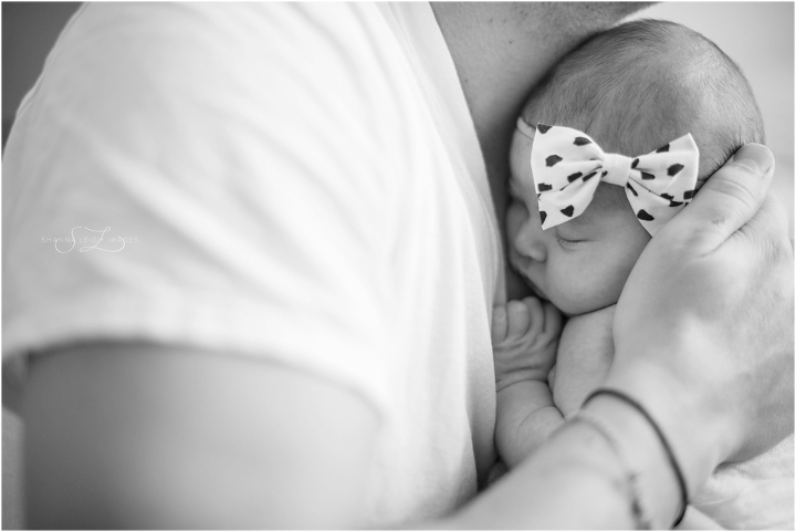 Nothing sweeter than a baby girl sleeping on daddy.