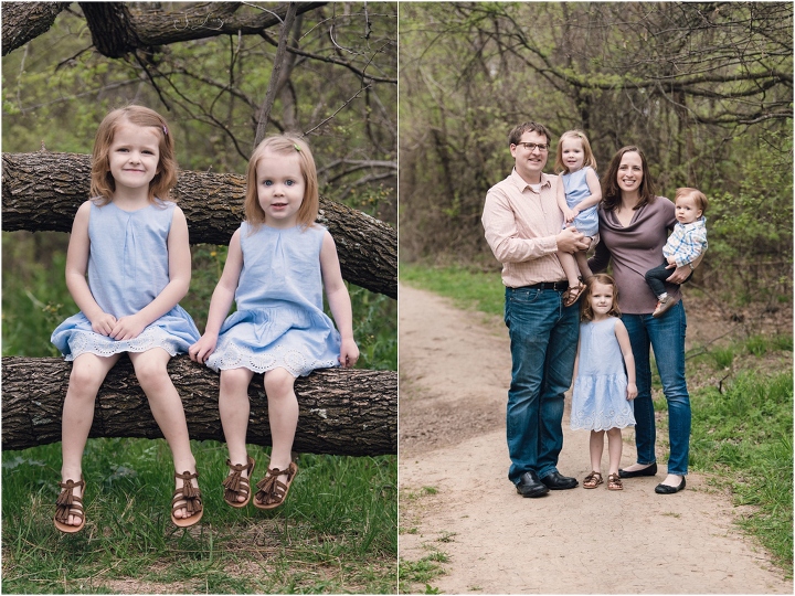 Bear Creek Park family photos in Keller, Texas.