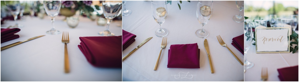 Beautiful hues of deep red, blush, ivory, and gold are perfect for a fall wedding.