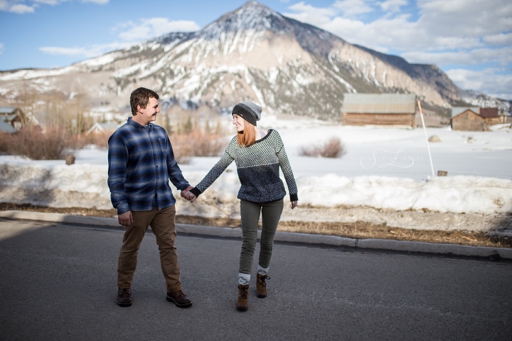 Allie and Sean got engaged on a mountain!