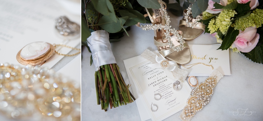 Pretty little wedding details at The Bowden.